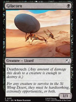Gilacorn (TLE-231) - Avatar: The Last Airbender: Eternal-Legal Foil