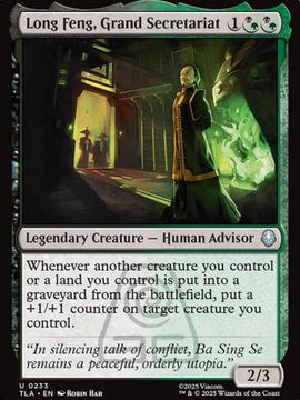 Long Feng, Grand Secretariat (TLA-233) - Avatar: The Last Airbender