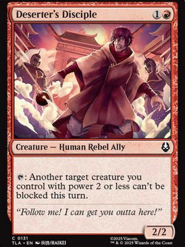 Deserter's Disciple (TLA-131) - Avatar: The Last Airbender Foil