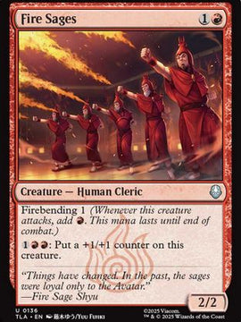 Fire Sages (TLA-136) - Avatar: The Last Airbender