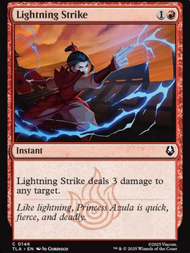 Lightning Strike (TLA-146) - Avatar: The Last Airbender