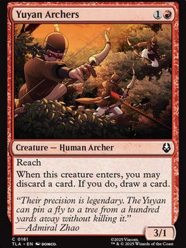 Yuyan Archers (TLA-161) - Avatar: The Last Airbender Foil