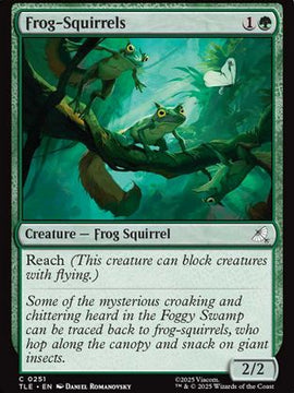 Frog-Squirrels (TLE-251) - Avatar: The Last Airbender: Eternal-Legal Foil
