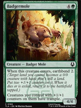 Badgermole (TLA-166) - Avatar: The Last Airbender Foil