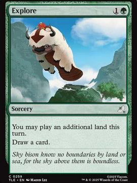 Explore (TLE-259) - Avatar: The Last Airbender: Eternal-Legal Foil