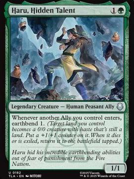 Haru, Hidden Talent (TLA-182) - Avatar: The Last Airbender