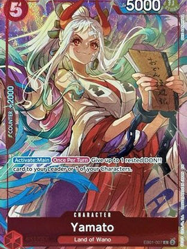 Yamato (Premium Card Collection -Best Selection Vol. 4-) (EB01-007) - One Piece Promotion Cards Foil