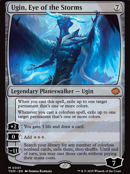 Ugin, Eye of the Storms (TDM-001) - Tarkir: Dragonstorm