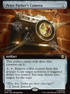 Peter Parker's Camera (Extended Art) (SPM-280) - Marvel's Spider-Man Foil