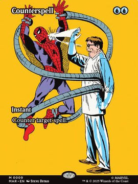 Counterspell (Borderless) (MAR-009) - Marvel Eternal-Legal Foil