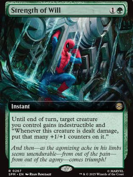 Strength of Will (Extended Art) (SPM-267) - Marvel's Spider-Man Foil