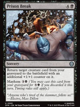 Prison Break (SPM-061) - Marvel's Spider-Man Foil