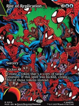Rite of Replication (Borderless) (MAR-014) - Marvel Eternal-Legal