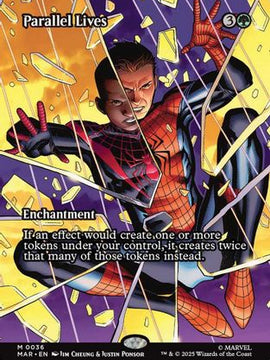 Parallel Lives (Borderless) (MAR-036) - Marvel Eternal-Legal