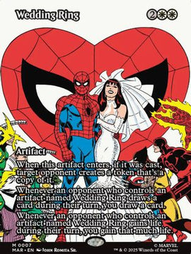 Wedding Ring (Borderless) (MAR-007) - Marvel Eternal-Legal Foil