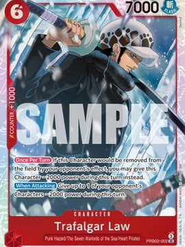 Trafalgar Law - PRB02-002 (PRB02-002) - Premium Booster -The Best- Vol. 2 Foil