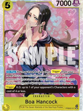 Boa Hancock (PRB02-017) - Premium Booster -The Best- Vol. 2 Foil