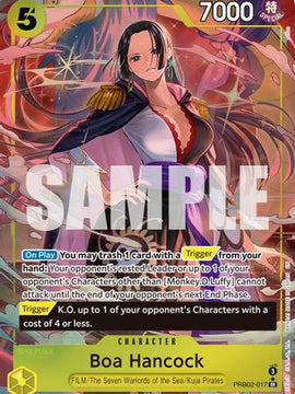 Boa Hancock (Alternate Art) (PRB02-017) - Premium Booster -The Best- Vol. 2 Foil