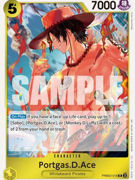 Portgas.D.Ace - PRB02-018 (PRB02-018) - Premium Booster -The Best- Vol. 2 Foil