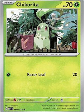 Chikorita 8 - ME01 Mega Evolution