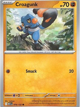 Croagunk 78 - ME01 Mega Evolution Reverse Holofoil