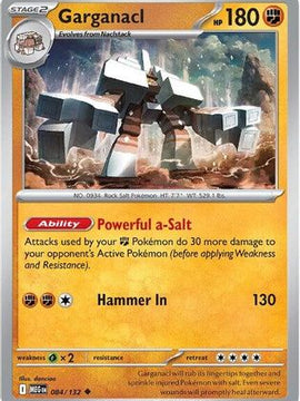 Garganacl - 084/132 84 - ME01 Mega Evolution