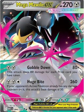 Mega Mawile ex - 094/132 94 - ME01 Mega Evolution Holofoil