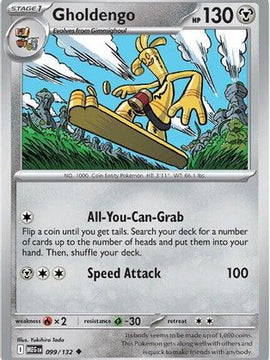Gholdengo 99 - ME01 Mega Evolution Reverse Holofoil