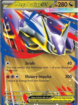 Mega Latias ex - 100/132 100 - ME01 Mega Evolution Holofoil