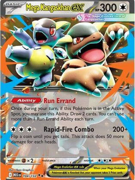 Mega Kangaskhan ex - 104/132 104 - ME01 Mega Evolution Holofoil