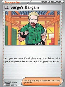 Lt. Surge's Bargain - 120/132 120 - ME01 Mega Evolution