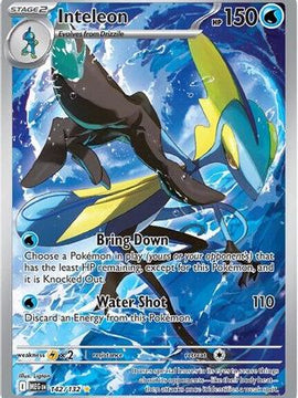 Inteleon - 142/132 142 - ME01 Mega Evolution Holofoil