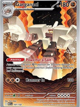 Garganacl - 147/132 147 - ME01 Mega Evolution Holofoil