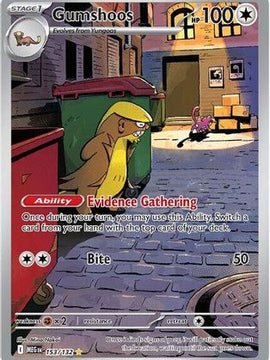 Gumshoos - 153/132 153 - ME01 Mega Evolution Holofoil