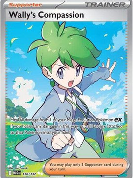 Wally's Compassion - 176/132 176 - ME01 Mega Evolution Holofoil