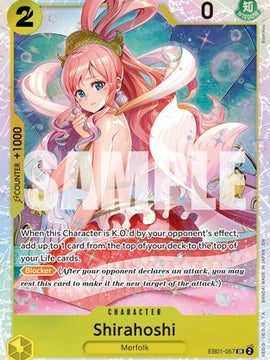 Shirahoshi (Reprint) (EB01-057) - Premium Booster -The Best- Vol. 2 Foil