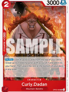 Curly.Dadan (Reprint) (OP02-005) - Premium Booster -The Best- Vol. 2