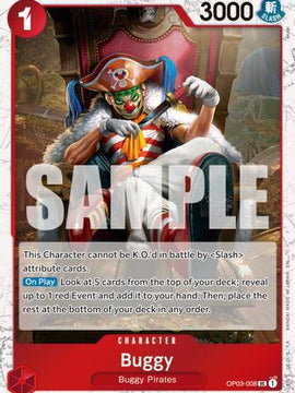 Buggy - OP03-008 (Pirate Foil) (OP03-008) - Premium Booster -The Best- Vol. 2 Foil