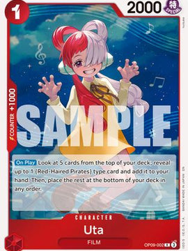 Uta (Reprint) (OP09-002) - Premium Booster -The Best- Vol. 2 Foil