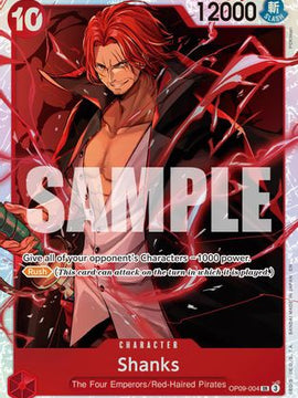 Shanks - OP09-004 (Reprint) (OP09-004) - Premium Booster -The Best- Vol. 2 Foil