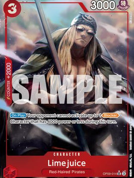 Limejuice (Alternate Art) (OP09-014) - Premium Booster -The Best- Vol. 2 Foil