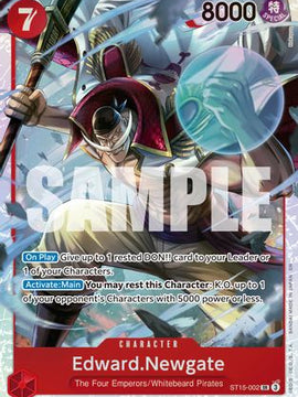 Edward.Newgate - ST15-002 (Reprint) (ST15-002) - Premium Booster -The Best- Vol. 2 Foil