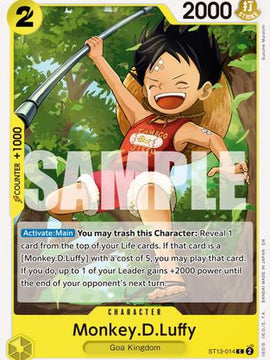 Monkey.D.Luffy - ST13-014 (Reprint) (ST13-014) - Premium Booster -The Best- Vol. 2