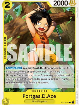 Portgas.D.Ace - ST13-010 (Reprint) (ST13-010) - Premium Booster -The Best- Vol. 2