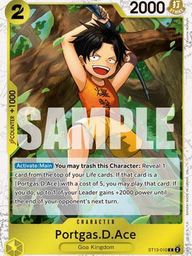 Portgas.D.Ace - ST13-010 (Pirate Foil) (ST13-010) - Premium Booster -The Best- Vol. 2 Foil