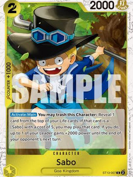 Sabo - ST13-007 (Pirate Foil) (ST13-007) - Premium Booster -The Best- Vol. 2 Foil