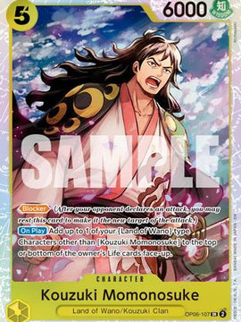 Kouzuki Momonosuke (Reprint) (OP06-107) - Premium Booster -The Best- Vol. 2 Foil