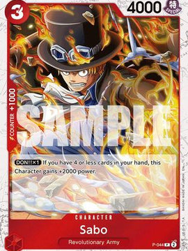 Sabo - P-044 (Pirate Foil) (P-044) - Premium Booster -The Best- Vol. 2 Foil