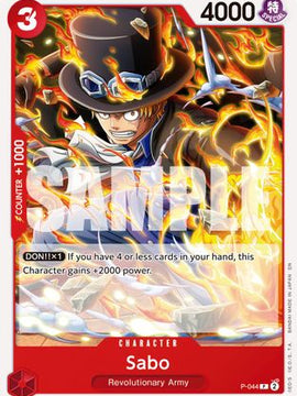 Sabo - P-044 (Reprint) (P-044) - Premium Booster -The Best- Vol. 2