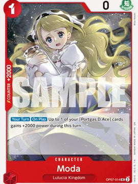 Moda (Reprint) (OP07-014) - Premium Booster -The Best- Vol. 2